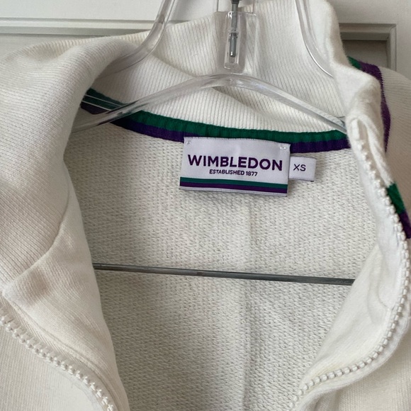 Wimbledon tennis skirt and jacket set size XS - Picture 4 of 6